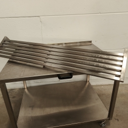 Etagère murale en inox - 150 x 30 cm